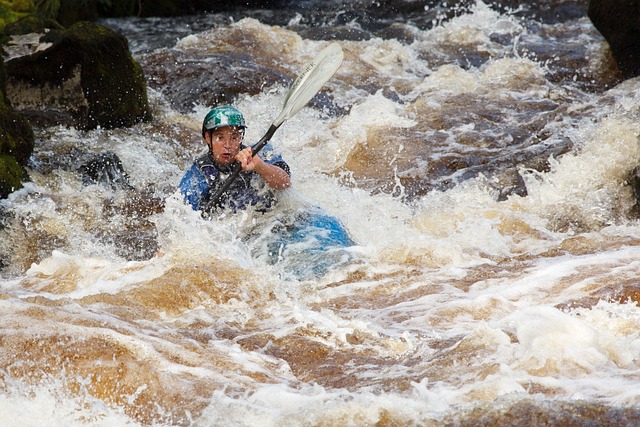 kayaking