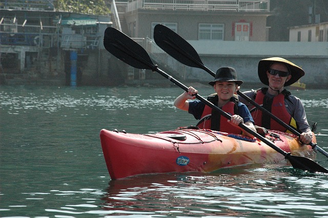 kayaking