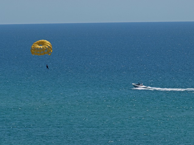 parasailing