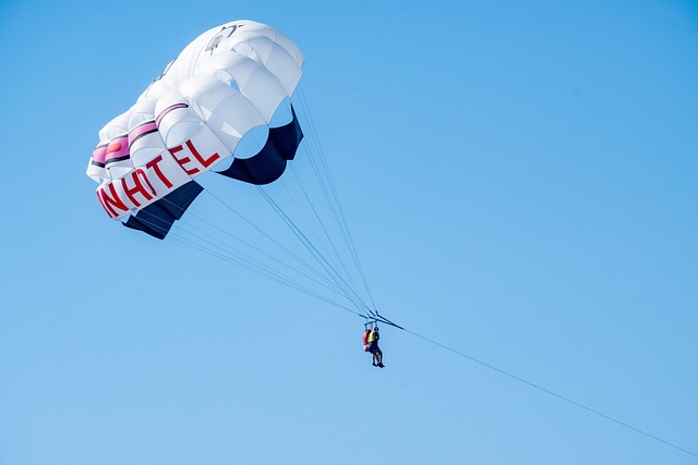 parasailing