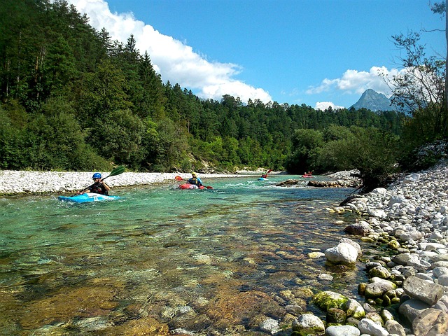 kayaking