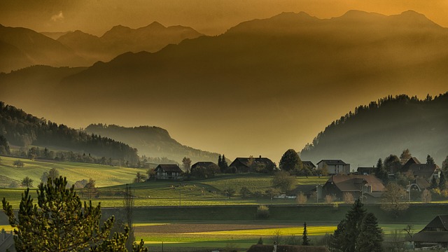 American village