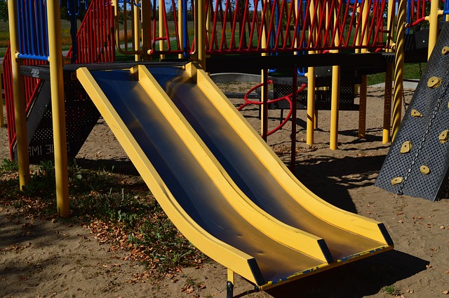 water slide